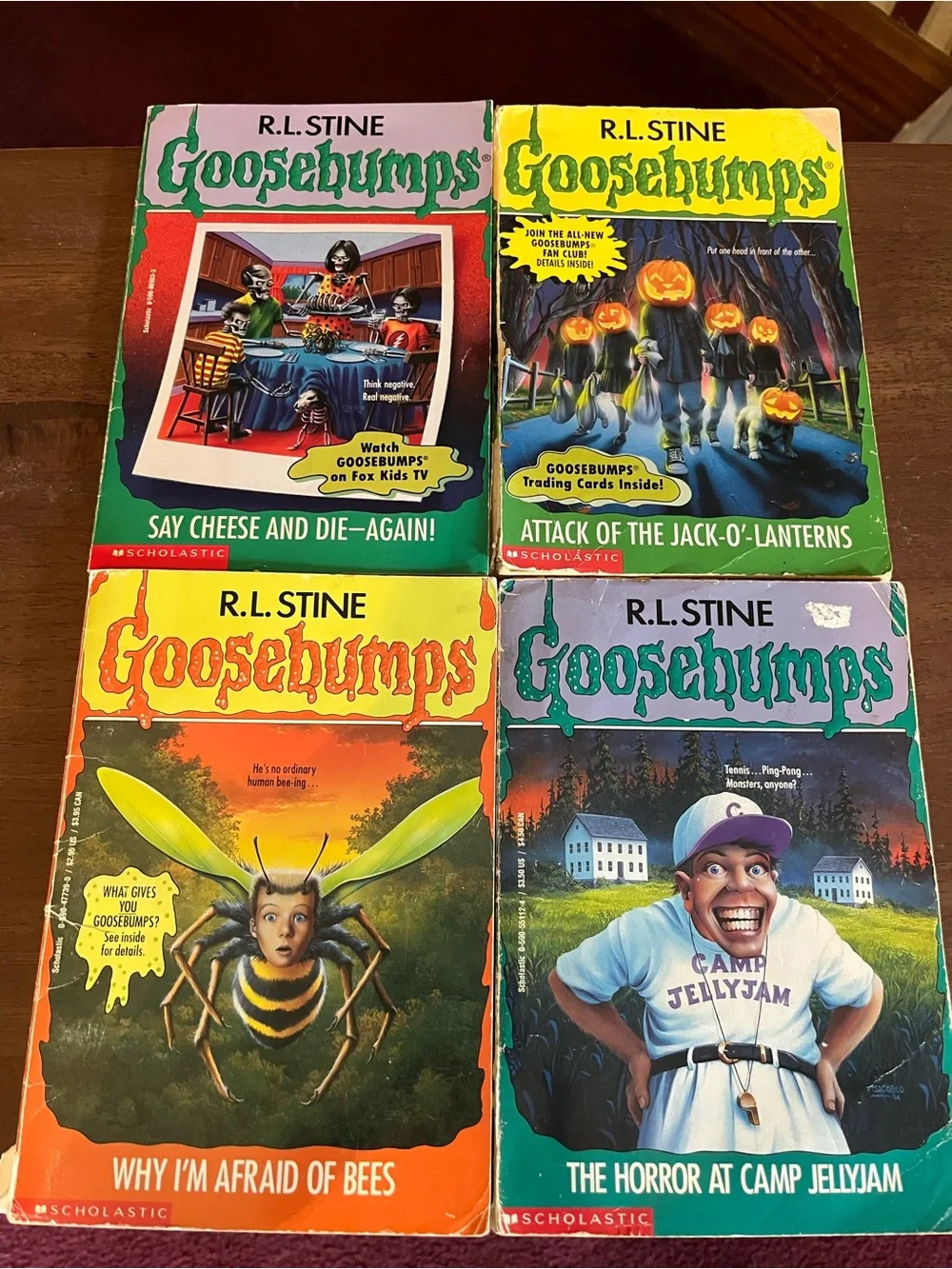 Vintage Goosebumps books collection 90s (26 out of 62) some first print/editions